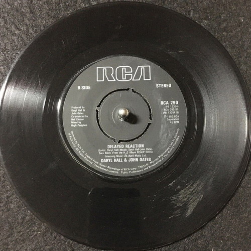 Daryl Hall + John Oates Maneater βινύλιο 7" 45 RPM single μεταχειρισμένο, rock