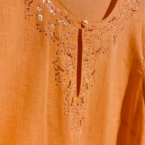 Gerry Weber tunic orange 100% cotton like new
