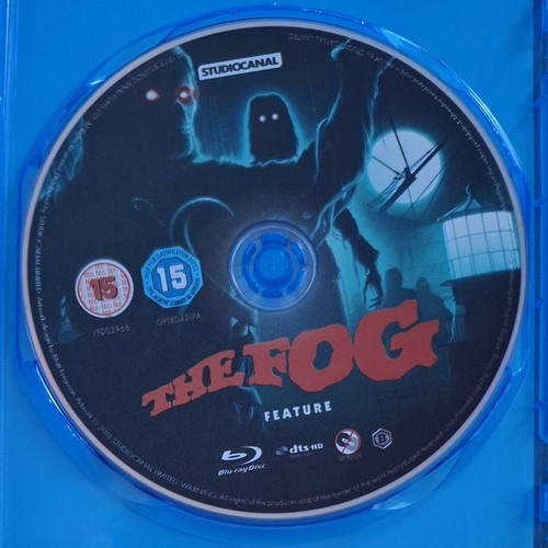 The Fog Blu-ray movie, horror thriller with subtitles