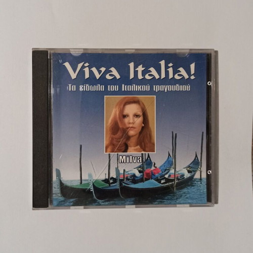 Milva Viva Italia CD used, Italian song idols
