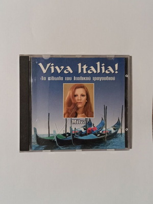 Milva Viva Italia CD used, Italian song idols
