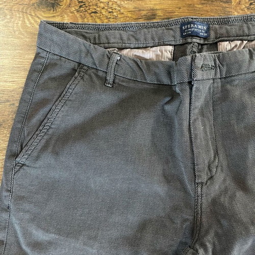 Men's pants medium used, grey with small stain