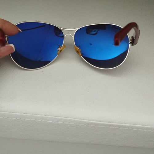 Italian Horien sunglasses like new, colorful with mirrored lenses
