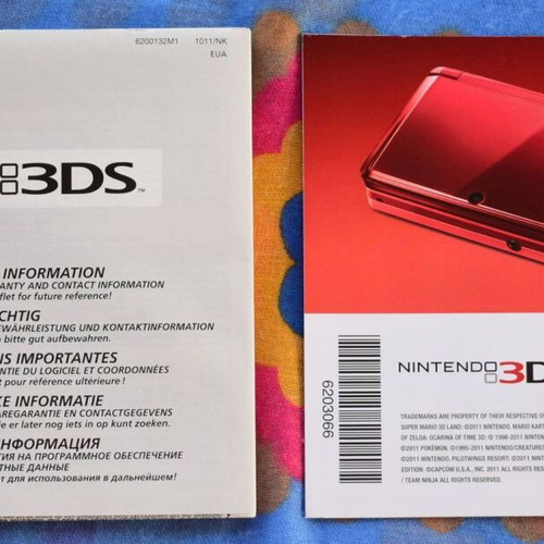 Nintendo 3DS (2011) complete set in excellent condition