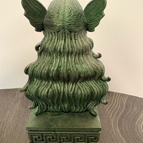 Mermaid Bust 15cm new with patina decorative statue
