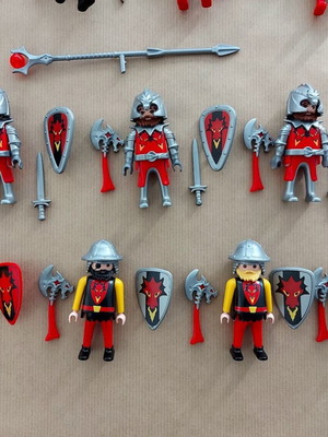 Playmobil Σετ ιππότες του κόκκινου δράκου