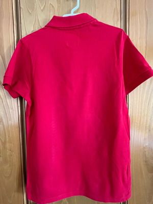 Kangol polo shirt red like new, size S