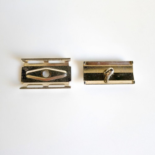 Gillette Tech vintage razor top cap and base plate used