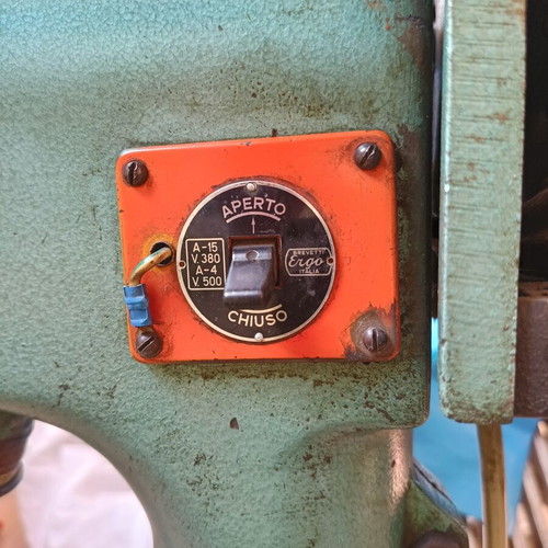 Column drill machine used, professional 380 volts
