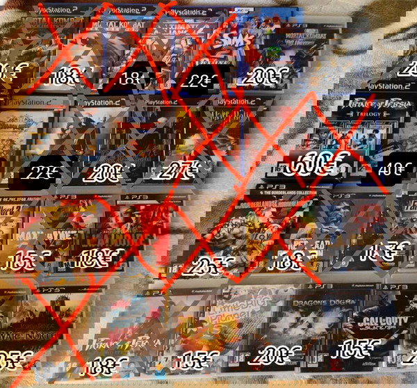 Τιμές Συζητήσιμες Παιχνίδια PS2 & PS3 & PS4