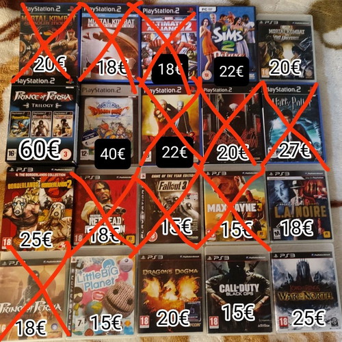 PlayStation 2 games like new, collection