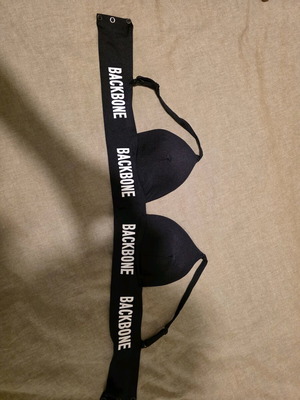 Pole Top Backbone Small new, black
