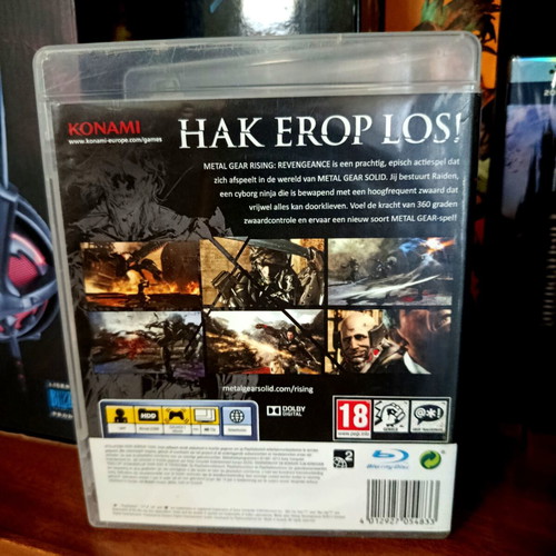 Metal Gear Rising Revengeance PS3 game like new