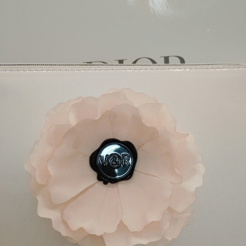VIKTOR & ROLF cosmetic case with pink rose design new