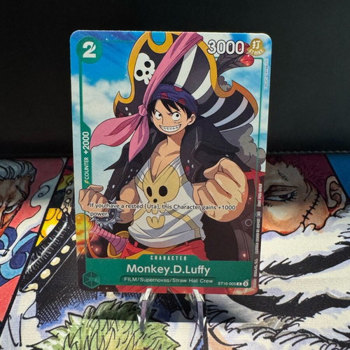 Monkey.D.Luffy One Piece TCG card like new