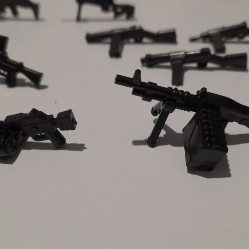 Lego City Agents WW II Premium Toy Guns Set of 11 New