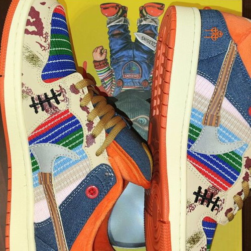 Nike Coldsins x Chucky The Slayer sneakers new size 42.5 EU