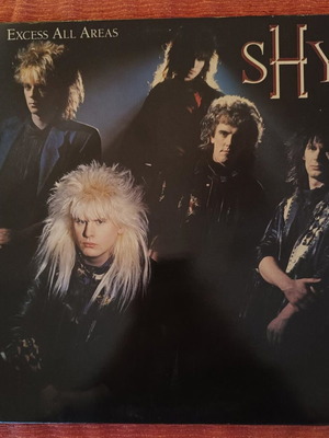 Shy Excess All Areas vinyl record used, metal