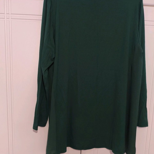 Plus Size S Blouse New Cypress With Mousseline