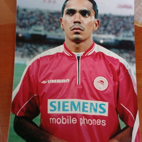 Authentic Olympiakos photos pack of 5, large size, new