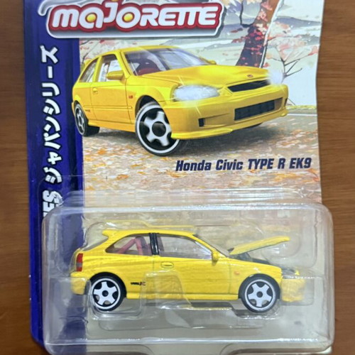 Honda Civic Type R EK9 toy car, Majorette