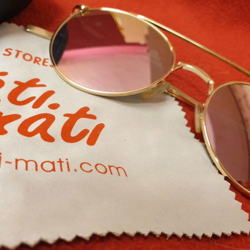 Mati-mati sunglasses pink gold new, original color