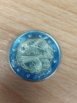 2 Euro Paris Olympic Games coin