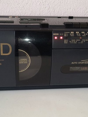 Sharp radio cassette player