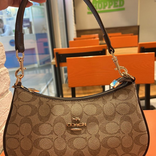 Coach bag new, brown handbag