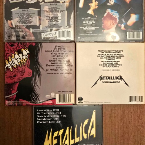 Metallica complete 11 CD collection like new, rare bootleg
