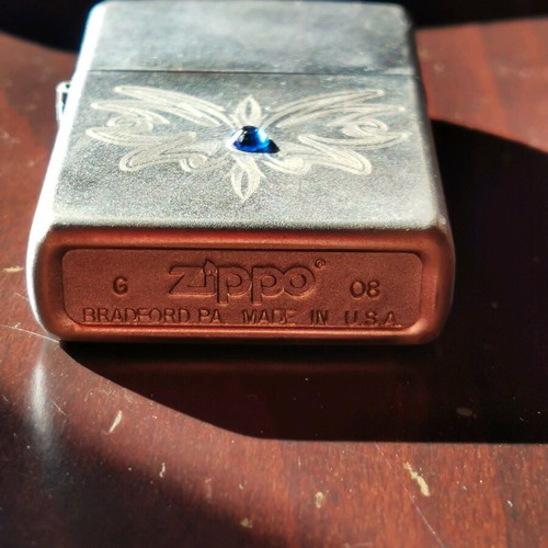 Zippo lighters used, set of 2 vintage collectible