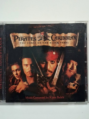 Pirates of the Caribbean The Curse of the Black Pearl Soundtrack CD like new