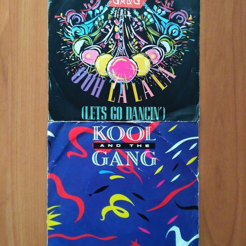 Kool and the Gang Joanna & Ooh La La La 2 vinyl singles 45 rpm used