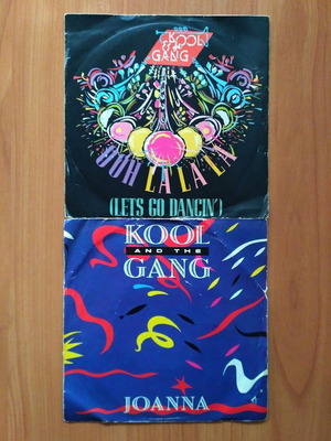Kool and the Gang Joanna & Ooh La La La 2 vinyl singles 45 rpm used