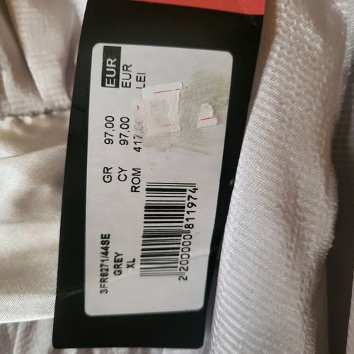 Raxevsky official dress new, gray silver