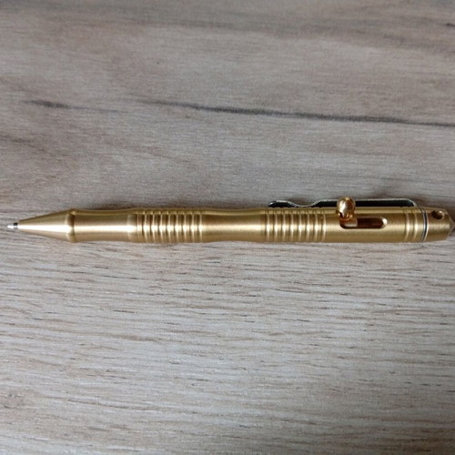 Vintage brass pen used heavy-duty type