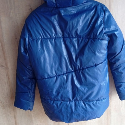 United Colors of Benetton Kids Puffy Jacket Like New, Blue, Size 10/11