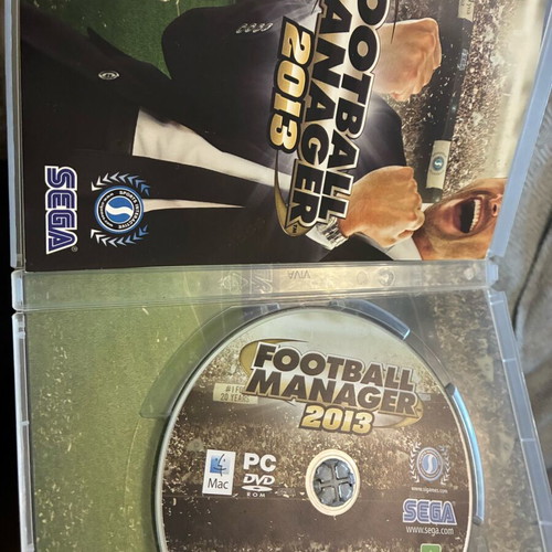 Football Manager 2013 used in very good condition for PC