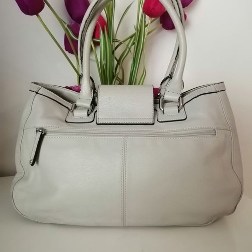 Tignanello shoulder bag used, sugar leather color