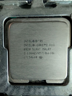 Intel Core 2 Duo E6420 2.13 GHz processor like new with cooler