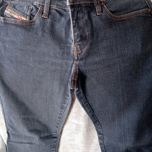 Diesel straight-leg jeans like new, size M 38 10, blue
