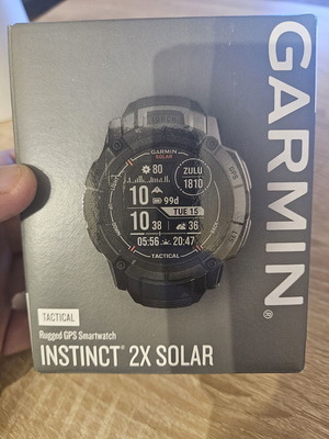 Garmin Instinct 2X Solar Tactical smartwatch Σφραγισμενο