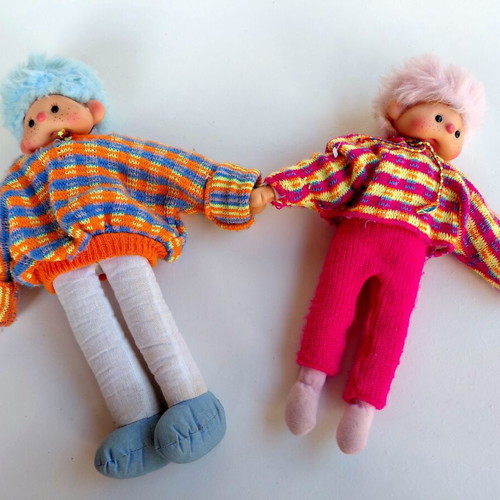 Fasouletos & Fasouletina 1980s dolls, El Greco