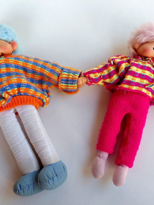 Fasouletos & Fasouletina 1980s dolls, El Greco