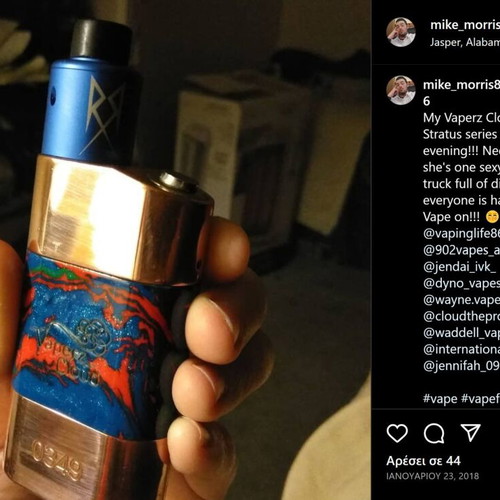 Vaperz Cloud Stratus Mechanical Mod like new