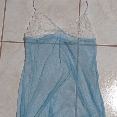 Set of 3 women's sexy nightgowns new, extra small, black and turquoise