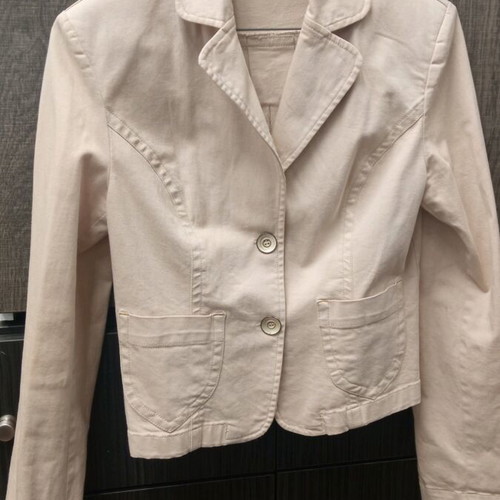 Beige jacket like new, size S-M
