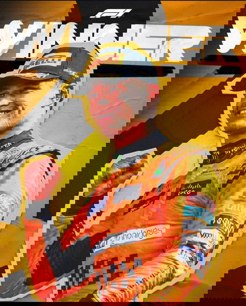 Piastri Mclaren F1 formula poster