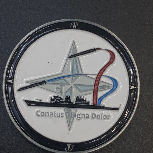 Challenge Coins NATO ESSM Seasparrow set like new