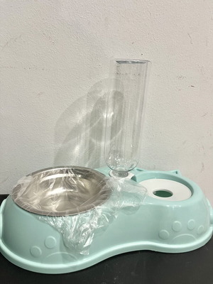 Pet bowl with water dispenser new, available in 4 colors